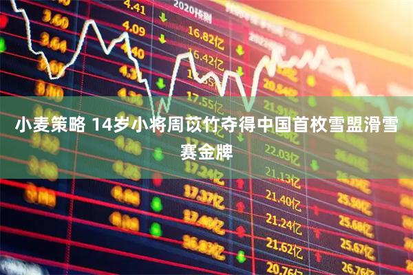 小麦策略 14岁小将周苡竹夺得中国首枚雪盟滑雪赛金牌