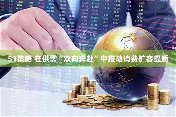 51策略 在供需“双向奔赴”中推动消费扩容提质