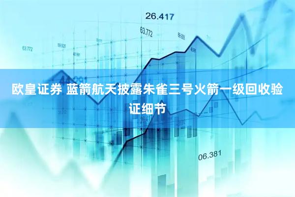 欧皇证券 蓝箭航天披露朱雀三号火箭一级回收验证细节