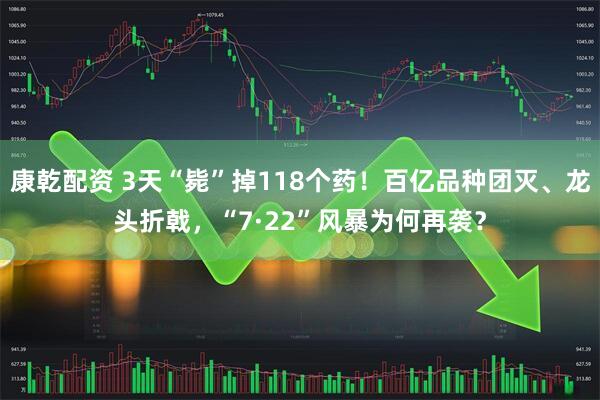 康乾配资 3天“毙”掉118个药！百亿品种团灭、龙头折戟，“7·22”风暴为何再袭？